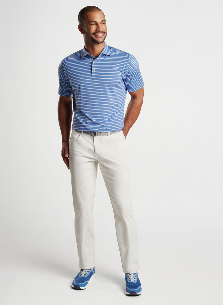 Peter Millar Drum Performance Polo: Astral Blue