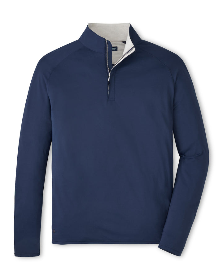 Peter Millar Stealth Performance Quarter-Zip: Navy