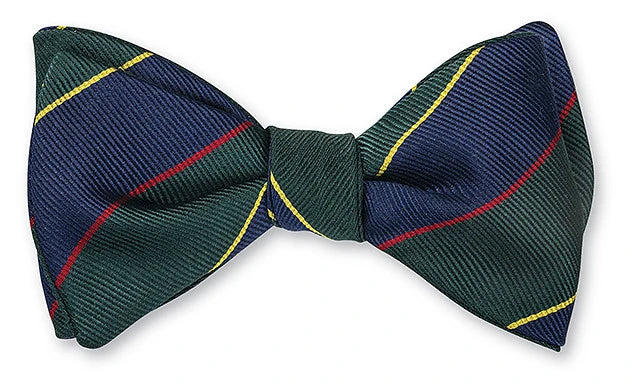 R. Hanauer Argyle & Southerland Striped Bow Tie