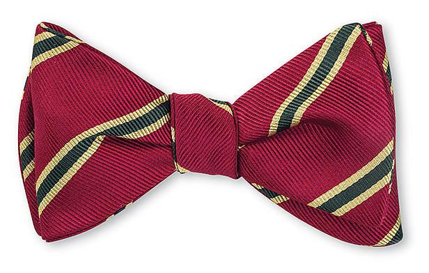 R Hanauer Dragoons 6th Stripe Bow Tie