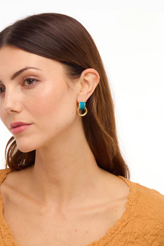 Brackish Hoop Earring: Eleuthera