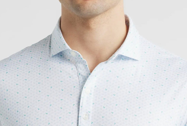 Johnnie-O Backcourt Polo: White