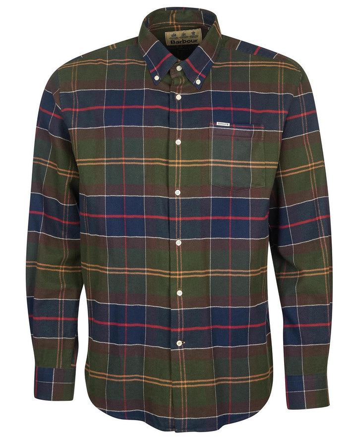 Barbour Mens Hogside Regular Fit Shirt: Classic Tartan