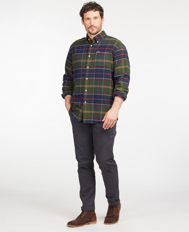 Barbour Mens Hogside Regular Fit Shirt: Classic Tartan