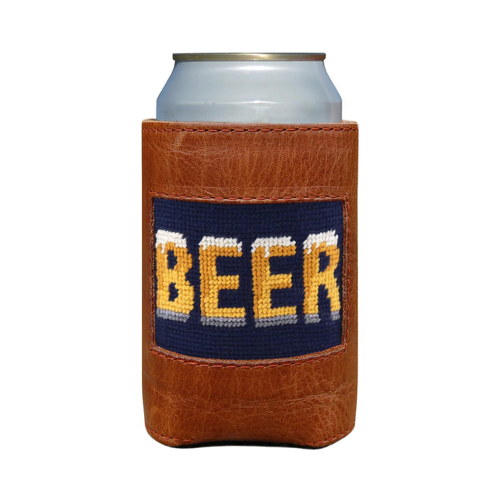 Smathers and Branson Beer Can Cooler: Navy