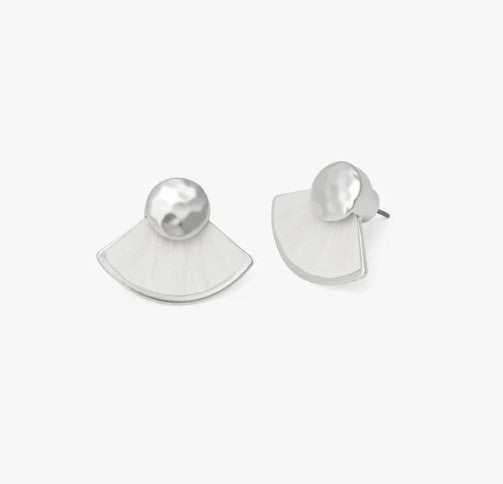 Brackish Bianca Stud Earring: Silver