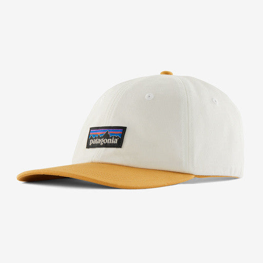 Patagonia P-6 Label Trad Cap: Birch White