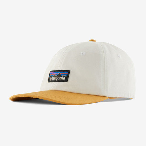 Patagonia P-6 Label Trad Cap: Birch White