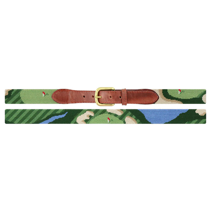 Smathers and Branson Needlepoint Belt: Birdseye Golf Belt