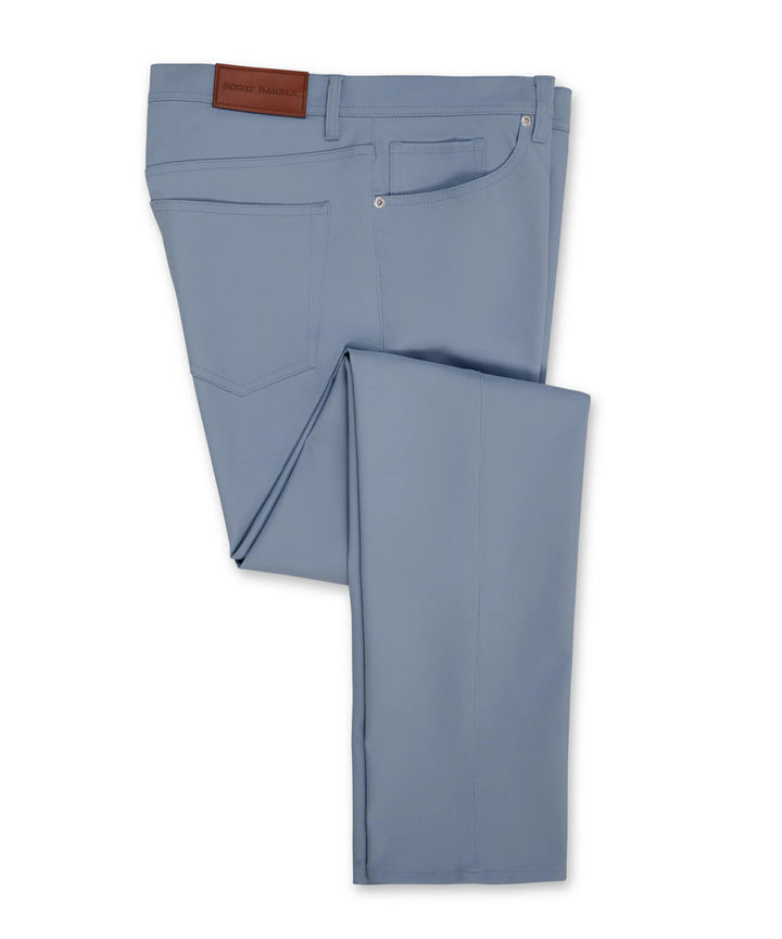 Scott Barber Stretch Performance 5 Pocket Pant: Blue