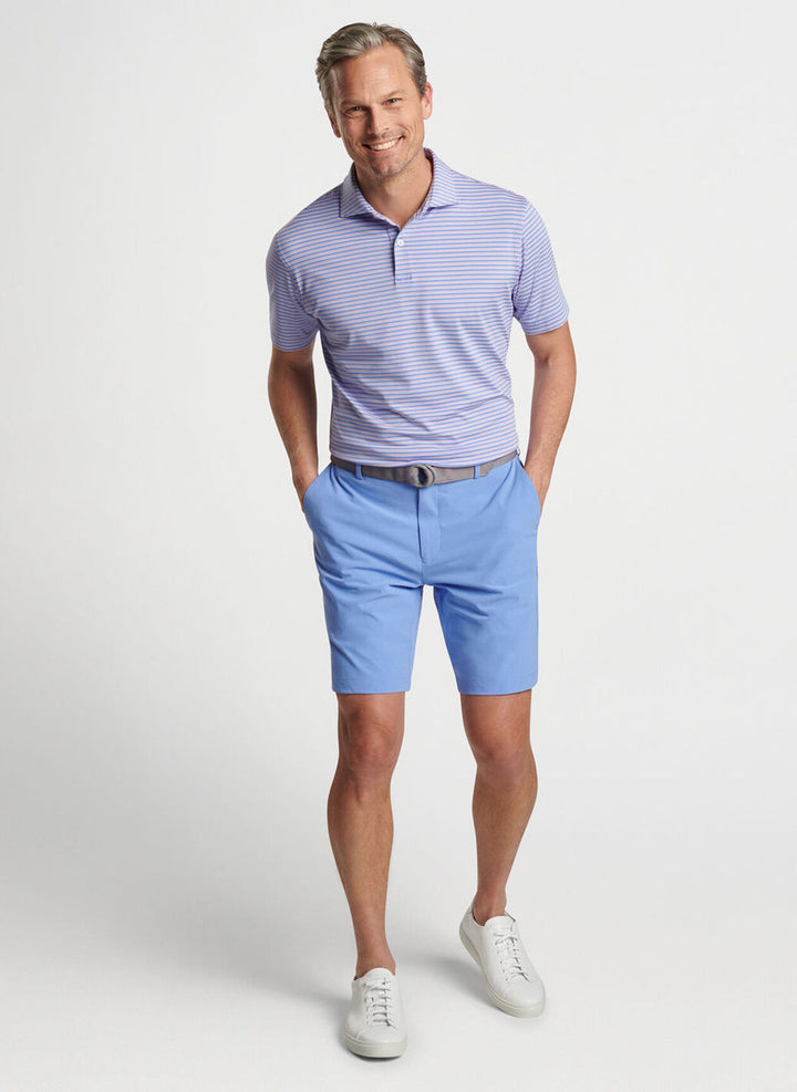 Peter Millar Crown Crafted Bowen Performance Jersey Polo: Elixir