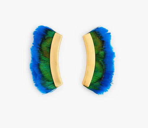 Brackish Colter Bay Crescent Earring