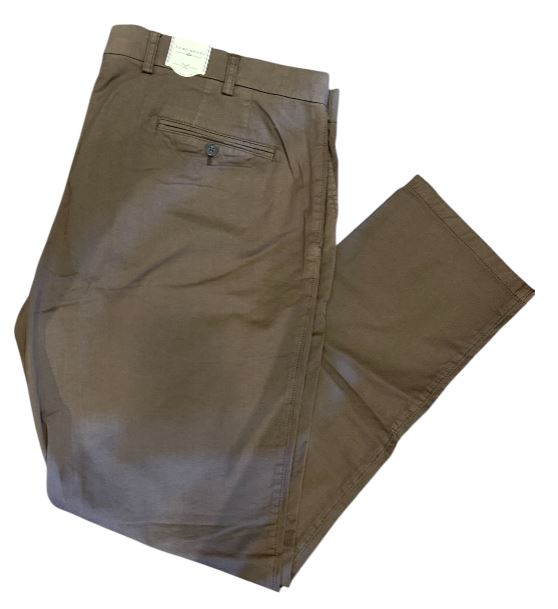 Ballin True Khaki Stretch Chino Pant: Brown Earth