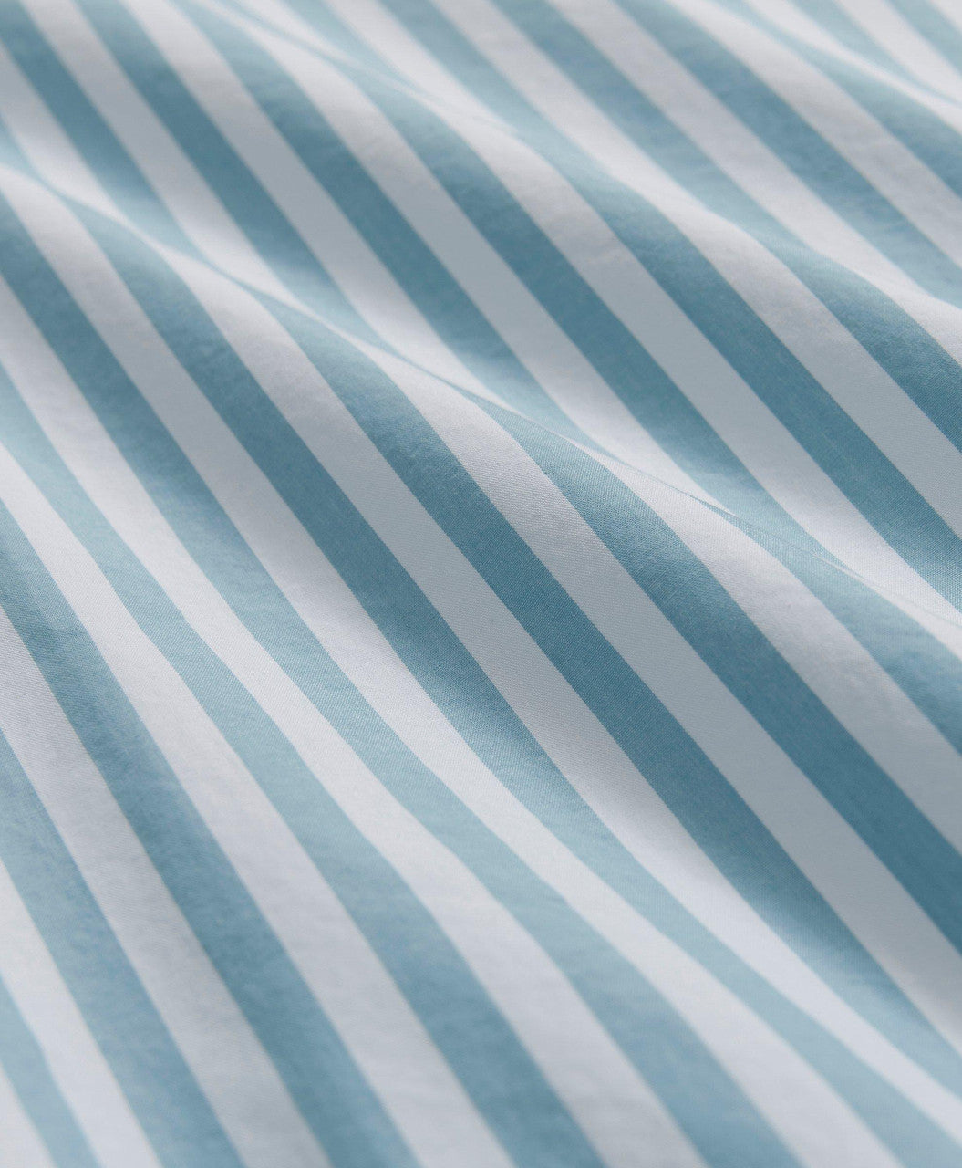 Brooks Brothers Friday Shirt, Short-Sleeve Poplin Butcher Striped: Marine