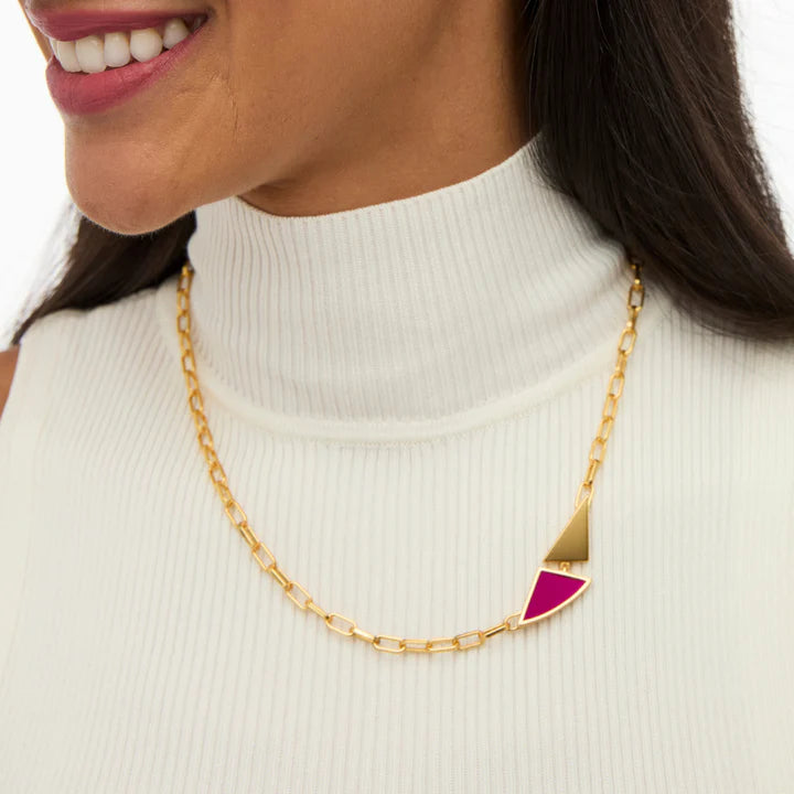 Brackish Eliana Triangle Necklace