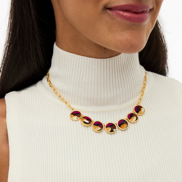 Brackish Ella Multi-Bezel Necklace
