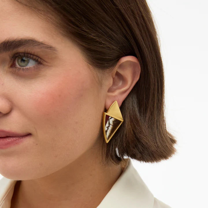 Brackish Luna Drop Earring