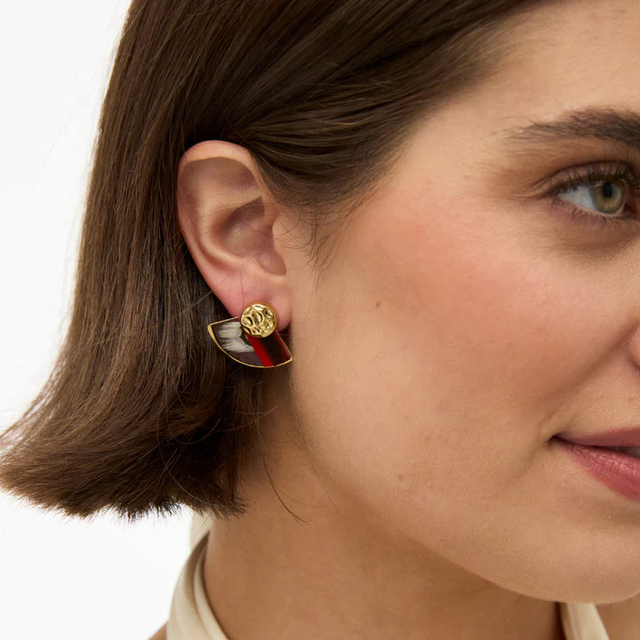 Brackish Maya Stud Earring
