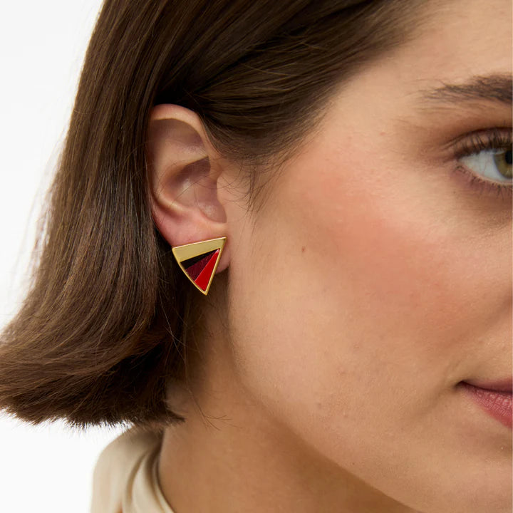 Brackish Rowan Stud Earring