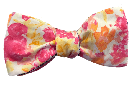 Craig Reagin Blue Paisley/Floral Bowtie