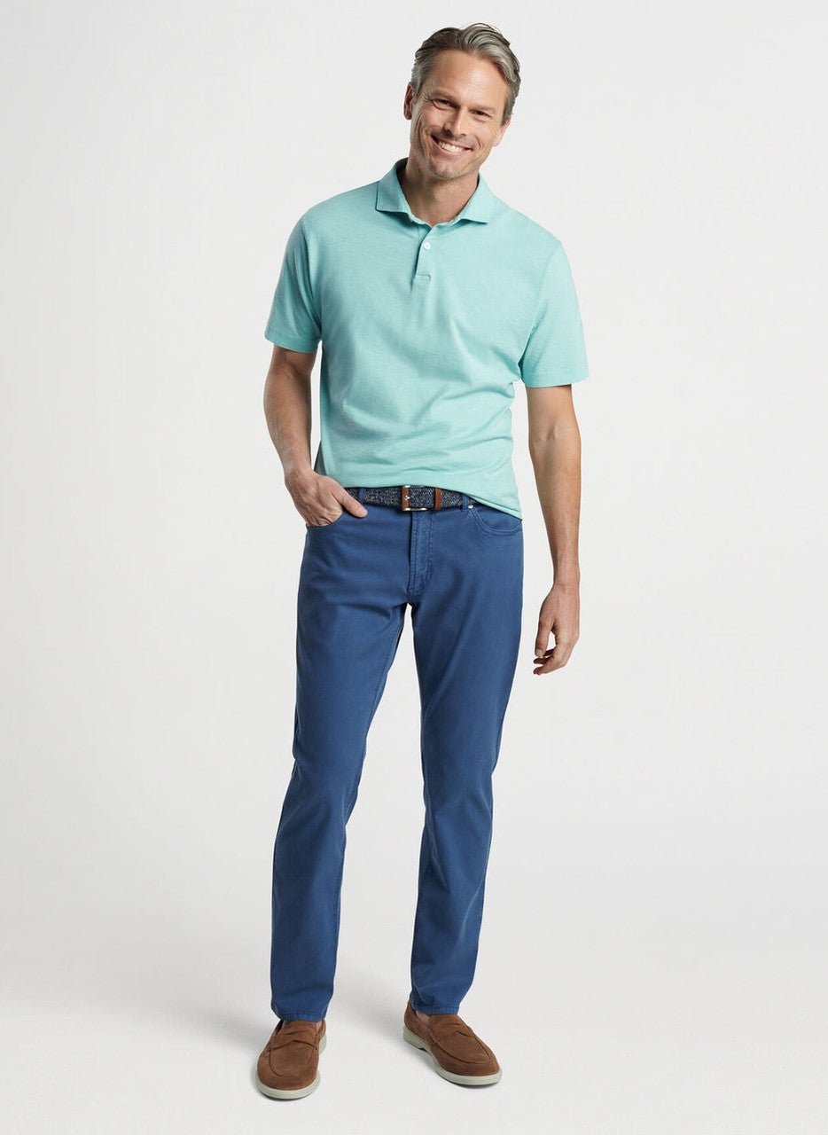 Peter Millar Crown Crafted Journeyman Polo: Capri Breeze