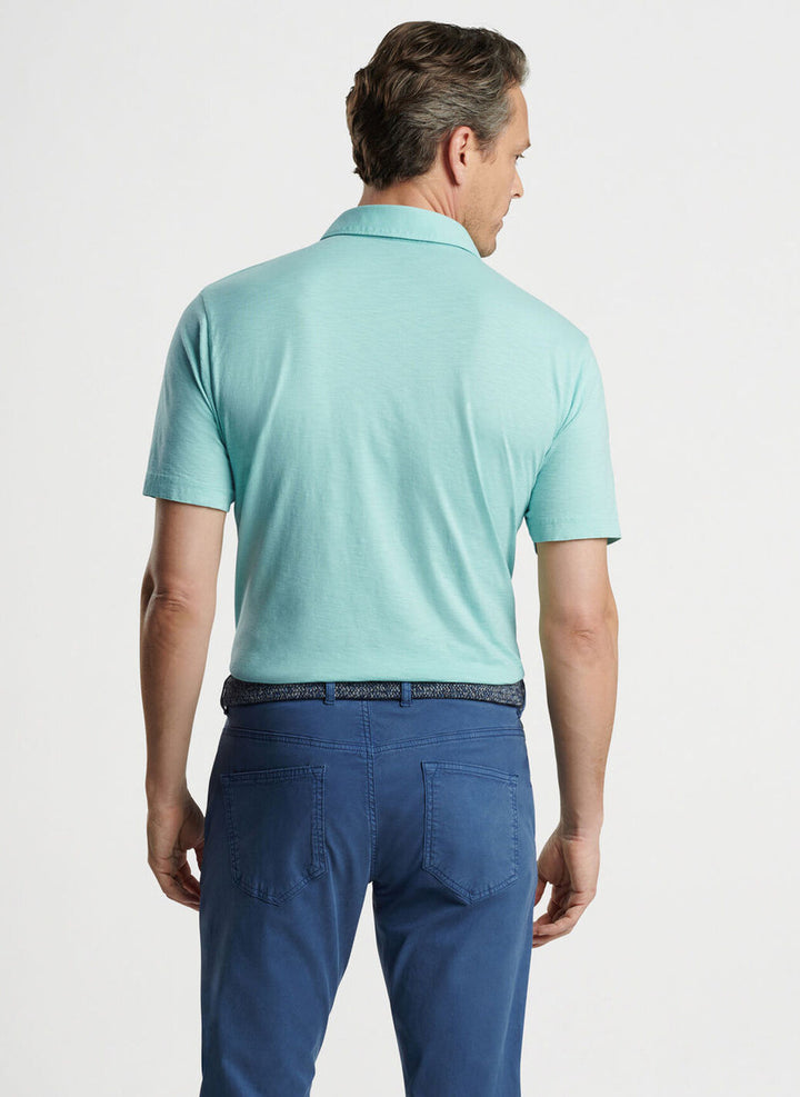 Peter Millar Crown Crafted Journeyman Polo: Capri Breeze