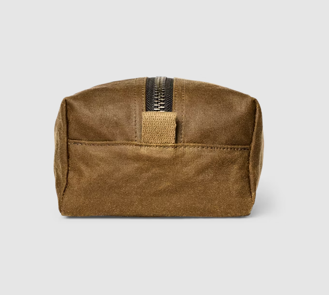 Filson Tin Cloth Travel Kit: Dark Tan