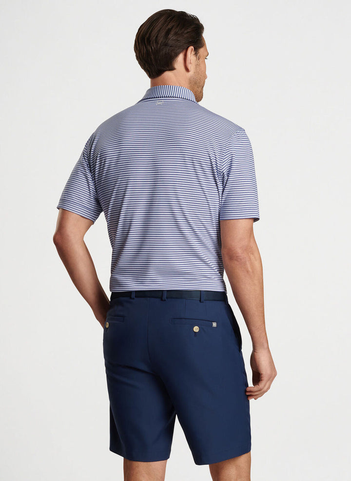 Peter Millar Cedar Performance Jersey Polo: Sport Navy