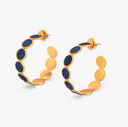 Brackish Chandalar Hoop Earring