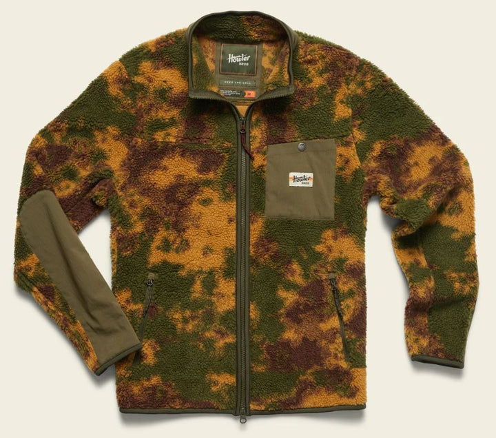 Howler Brothers Chisos Fleece Jacket: Inkblots - Camo