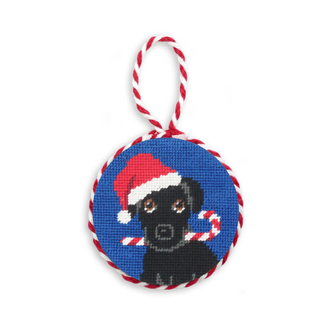 Smathers and Branson Christmas Black Lab Ornament: Blueberry