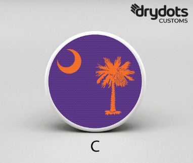 Drydots Glove Holder: South Carolina Flag - Clemson