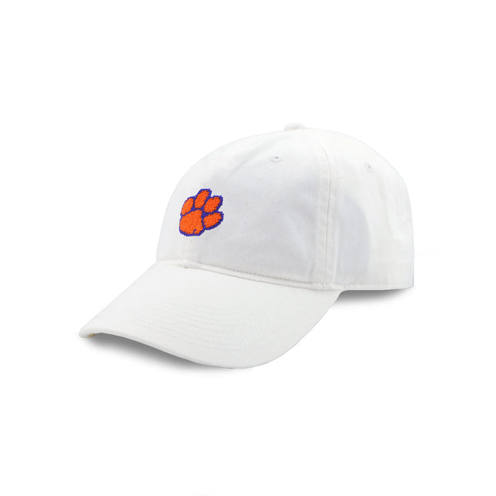 Smathers and Branson Clemson Paw Hat: White