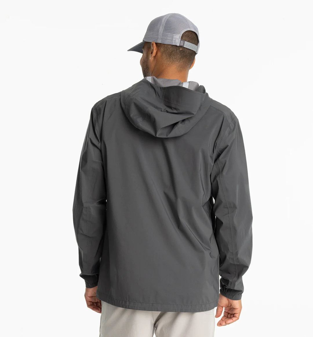 Free Fly Men's Cloudshield Rain Jacket: Black