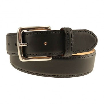 TB Phelps Colombia Leather Dress Belt: Black