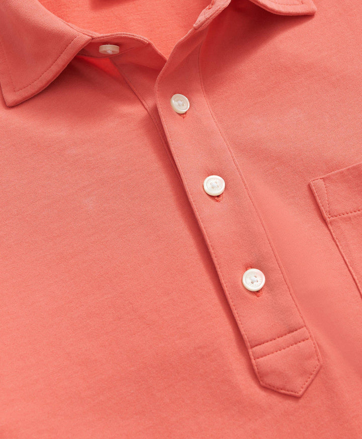 Brooks Brothers The Vintage Polo Shirt In Cotton: Coral