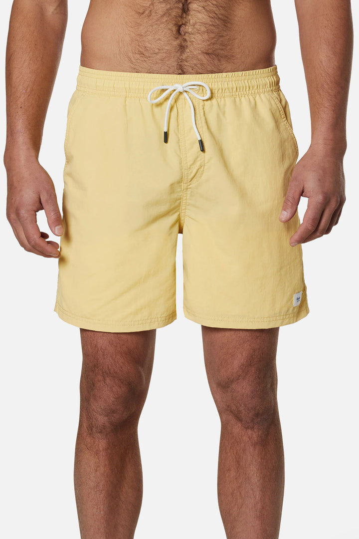 Katin Poolside Volley Trunk: Corn Silk