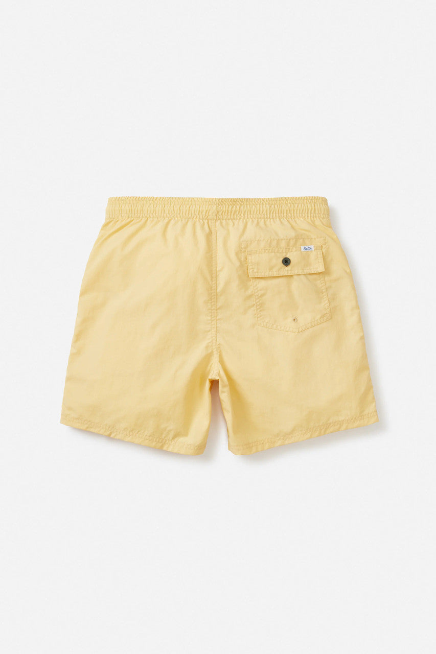 Katin Poolside Volley Trunk: Corn Silk