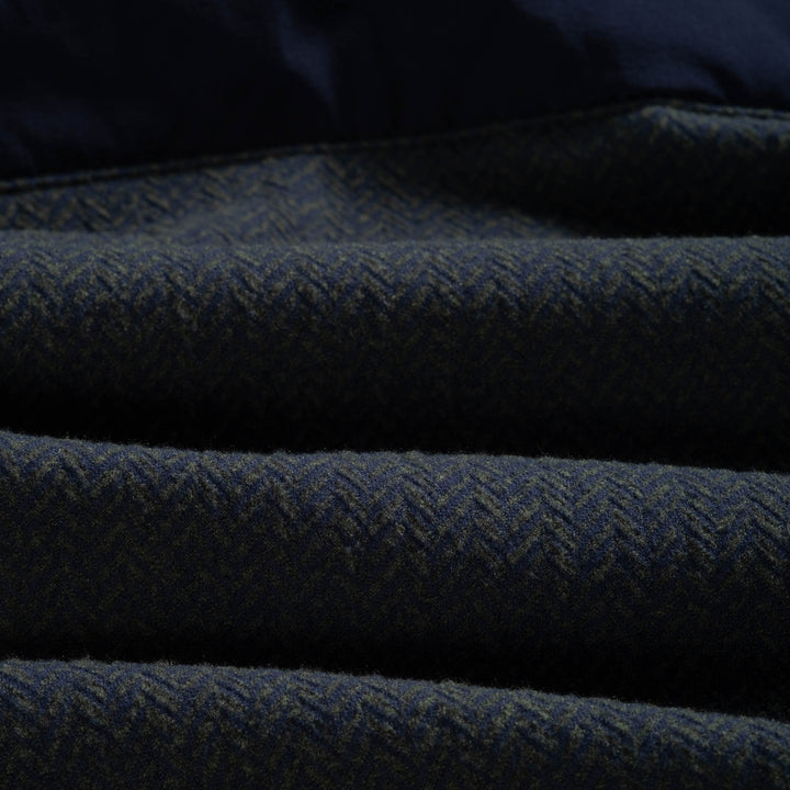 Harlestons Traveler Herringbone 1/4 Zip: Magnolia Green