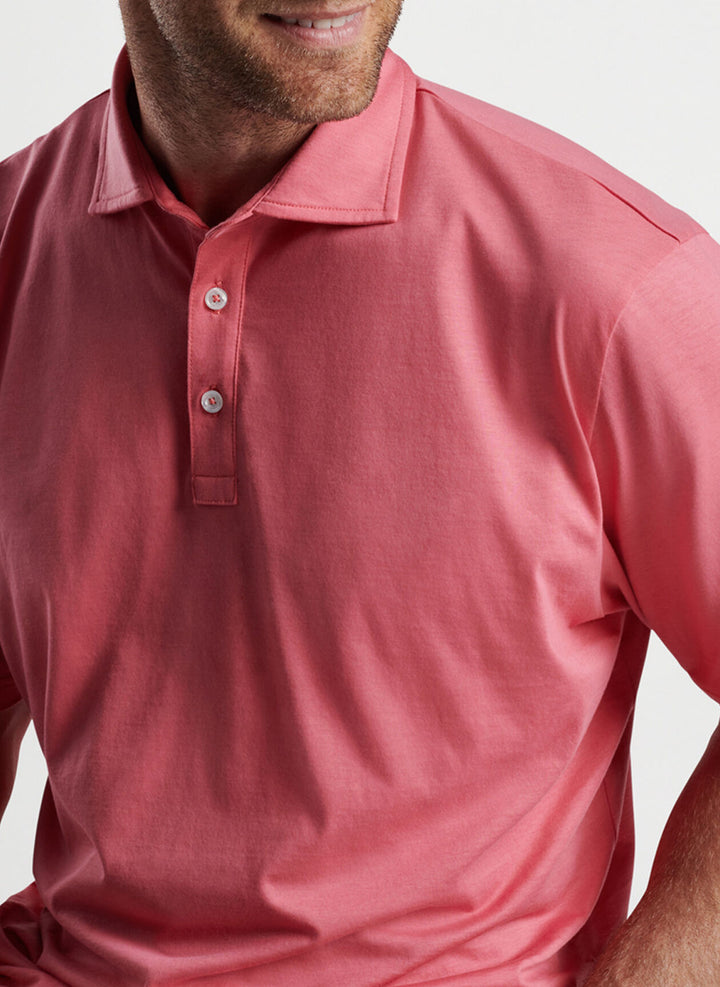 Peter Millar Crown Comfort Cotton Polo: Primrose