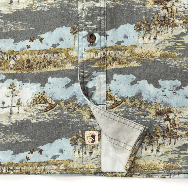 Duck Head Woodland Shooting Shirt: Sedona Sage