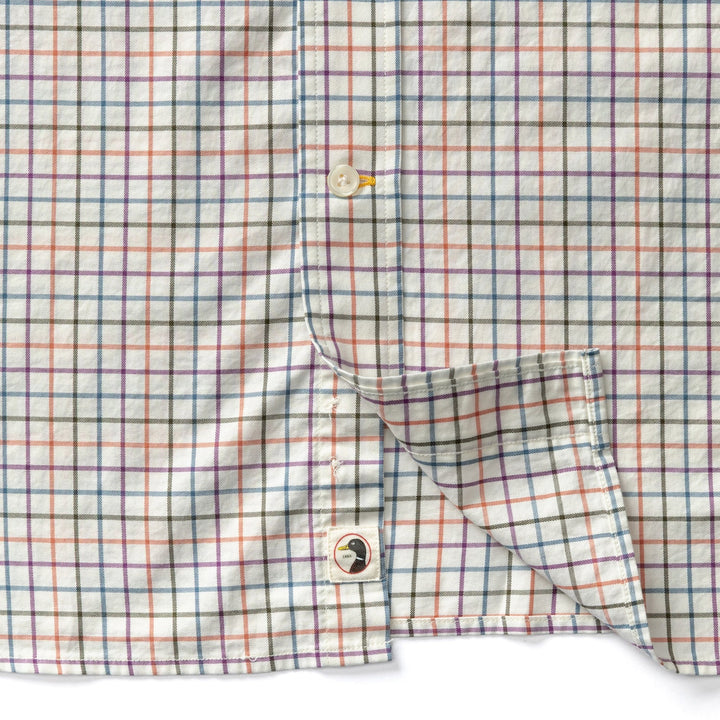 Duck Head Cotton Twill Sport Shirt: Weathered Rose