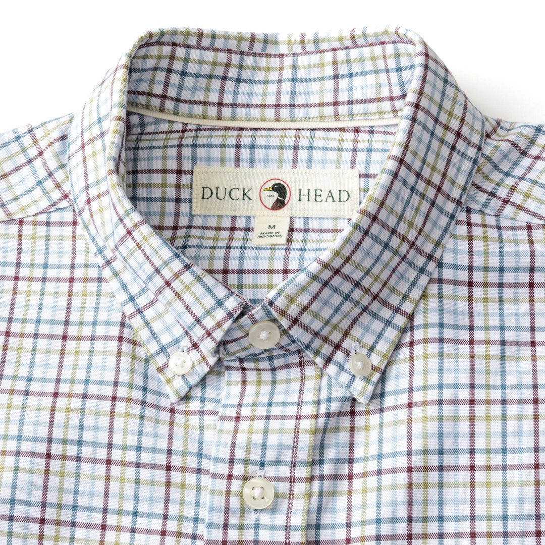 Duck Head Cotton Oxford Sport Shirt: Fig