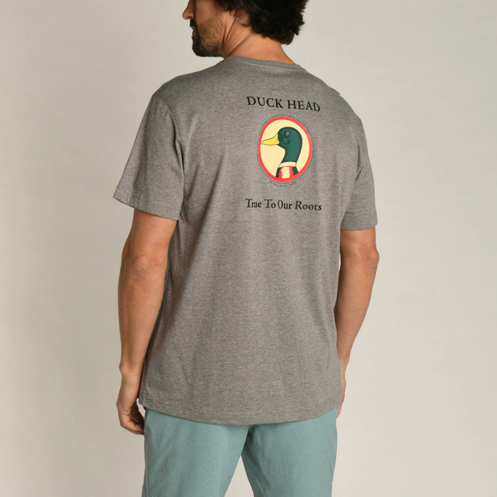 Duck Head True to Our Roots Short Sleeve T-Shirt: Heather Grey