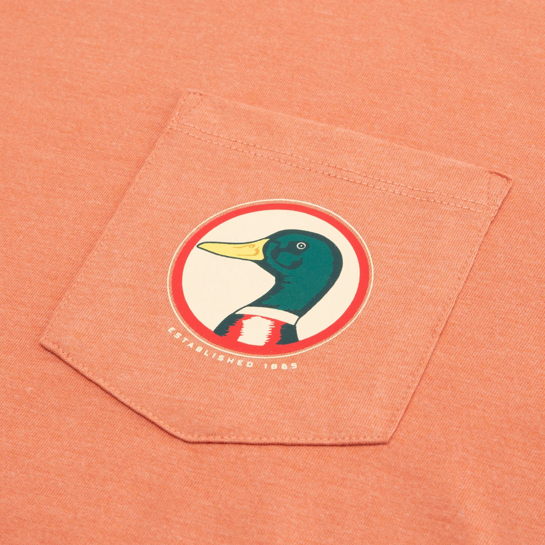 Duck Head True to Our Roots Short Sleeve T-Shirt: Apricot Brandy Heather