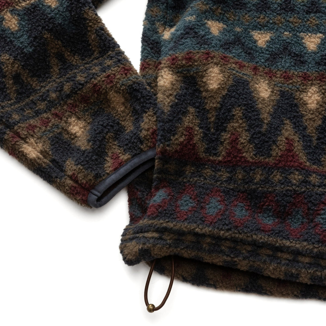 Duck Head Pineview Fleece 1/4 Snap Pullover: Navy