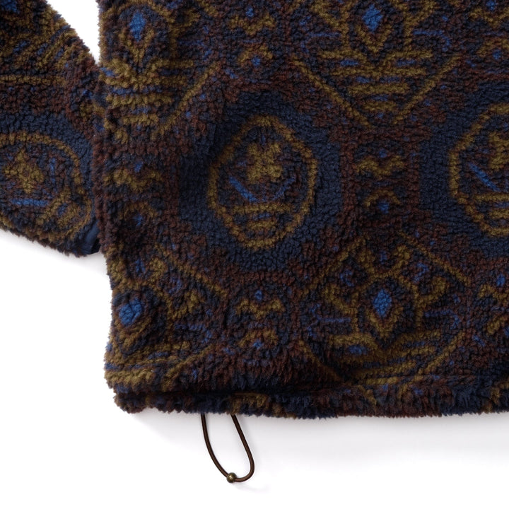 Duck Head Pineview Fleece 1/4 Snap Pullover: Deep Navy