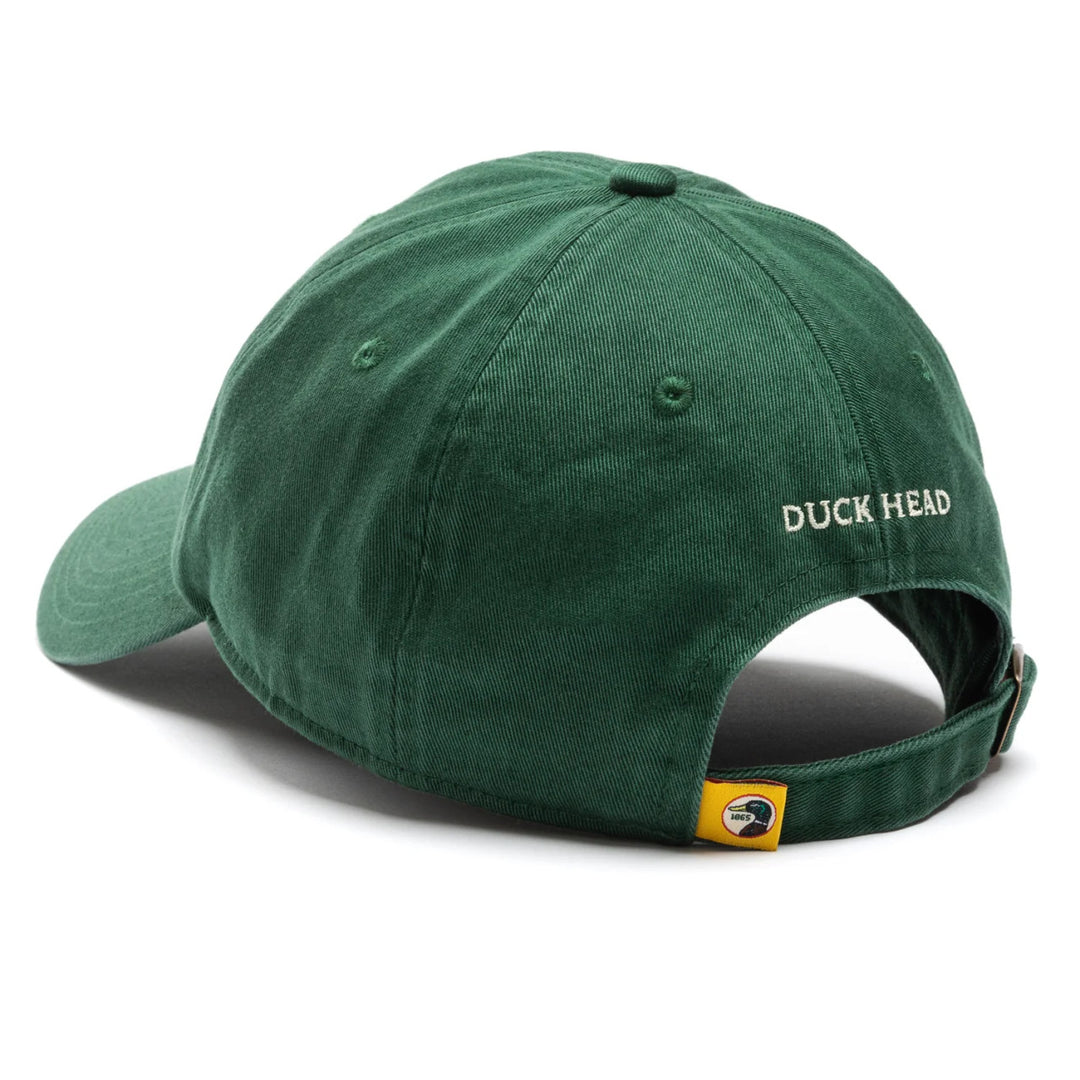 Back: Embroidered Crest Hat in Trekking Green