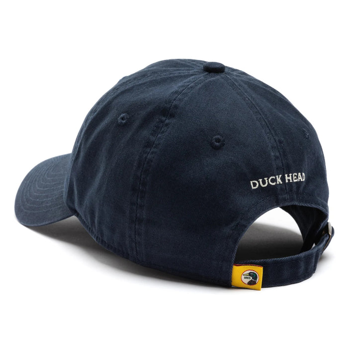 Back: Embroidered Crest Hat in Navy