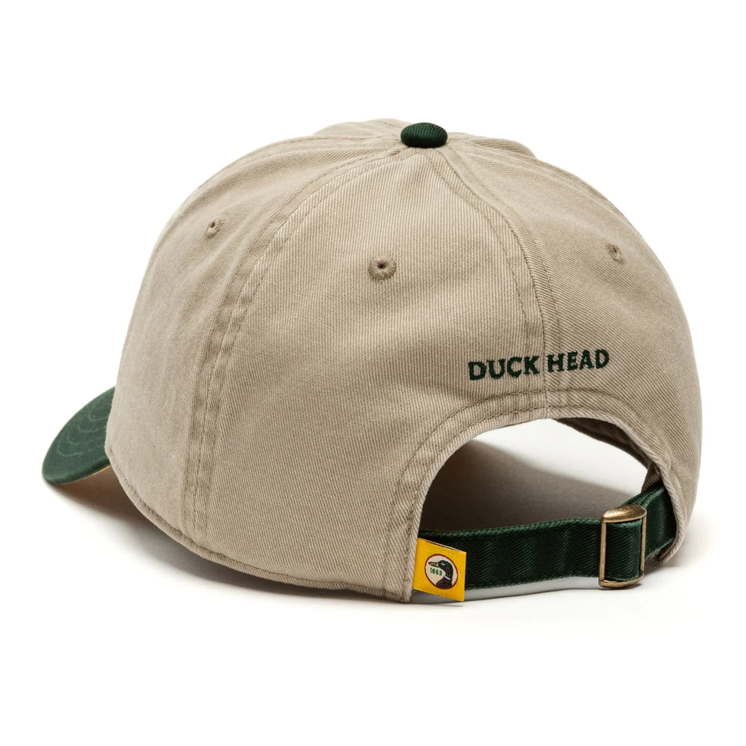 Duck Head Circle Patch Twill Hat: Twill